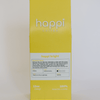 Front view of 12 oz bag of happi bright light roast coffee – available in whole bean or ground