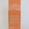 Back view of 12 oz bag of happi colombia light roast coffee – available in whole bean or ground