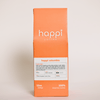 Front view of 12 oz bag of happi colombia light roast coffee – available in whole bean or ground